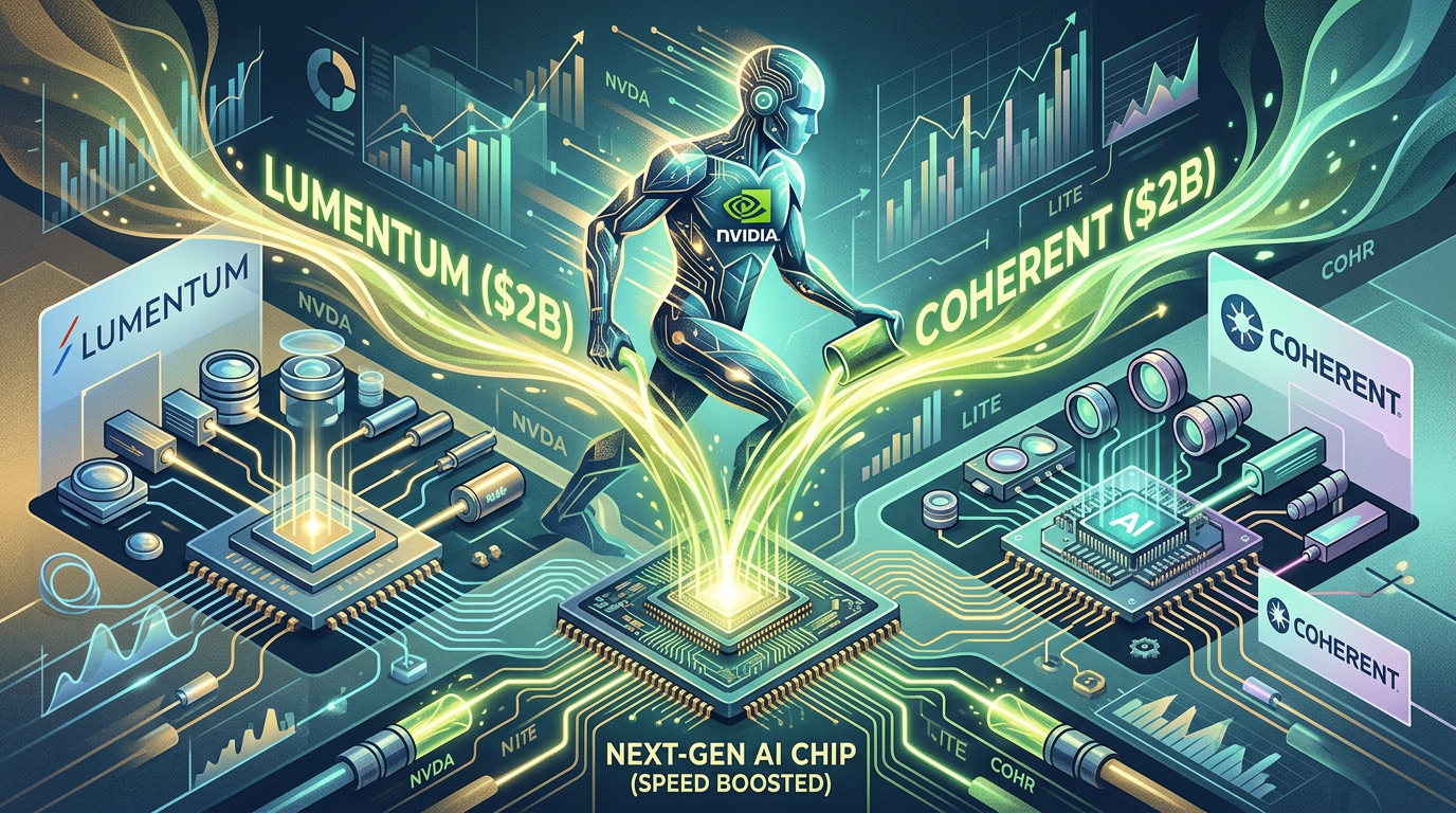Nvidia Drops $4 Billion Into Lumentum and Coherent to Speed Up AI Chips